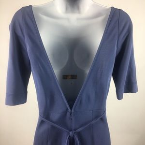 Margon Italy Maxi Dress deep v back tie back